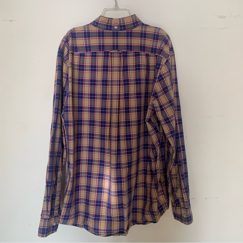 Lands End Men’s Button Down Size L 16-16 1/2 100% cotton - Picture 3 of 5